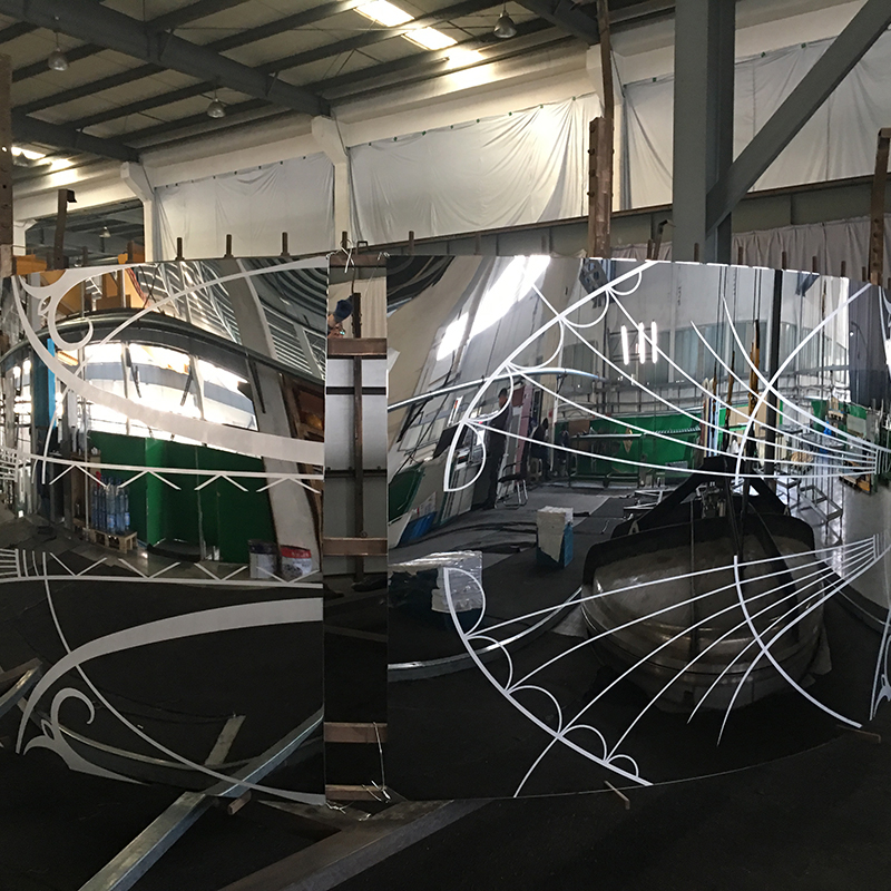 Mirror Etching Titanium