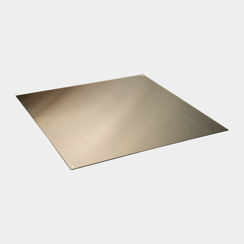 Polishing HL Brown Titanium