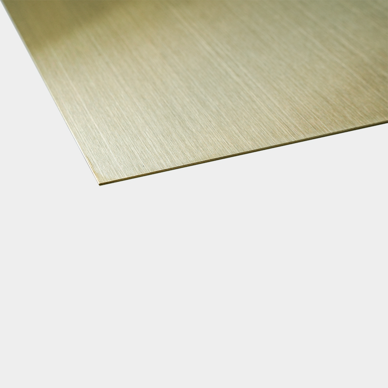 Polishing HL Rose Gold Titanium